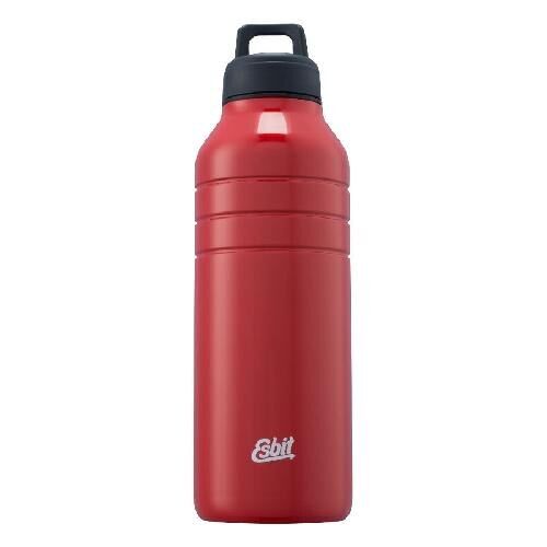 Бутылка для воды Esbit MAJORIS DB680TL-R, из нержавеющей стали, красная, 0.68 л - 5