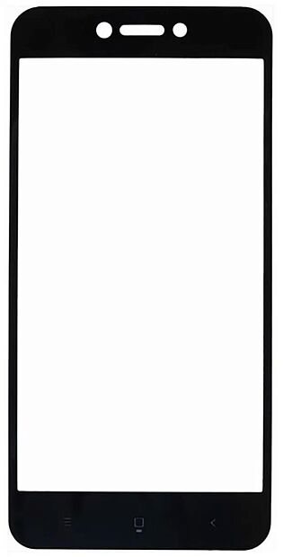 Защитное стекло с полноклеевой поверхностью для Redmi Go Ainy Full Screen Cover 0.25mm Black : характеристики и инструкции - 5