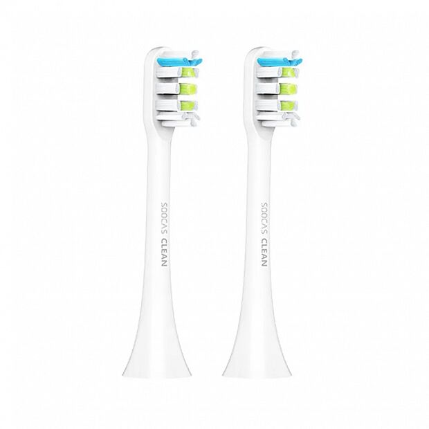 Насадка для зубной щетки SOOCAS X3 (2 шт) (BH01W) (White/Белый) RU - 1