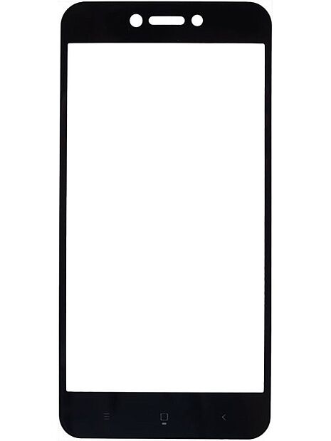 Защитное стекло с полноклеевой поверхностью для Redmi Go Ainy Full Screen Cover 0.25mm Black : отзывы и обзоры - 2