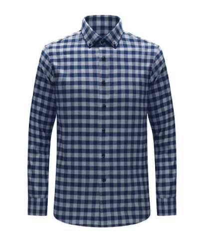 Рубашка с длинным рукавом SunshineJob Mens Foundation Flannel Square IT Shirt (Blue/Синий) 