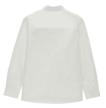Рубашка с длинным рукавом Xiaomi First-Time Cotton Printed Shirt (White/Белый) - 2