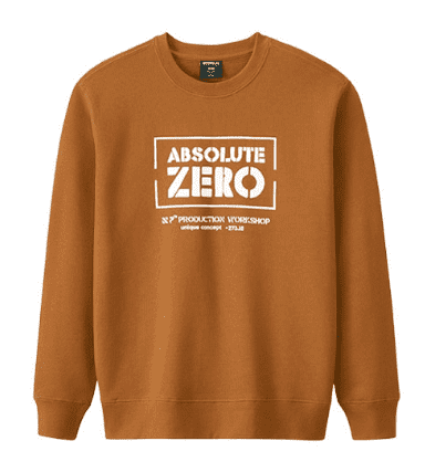 Толстовка Mitownlife Cotton Heavy Original Print Sweater Zreo (Brown/Коричневый) 