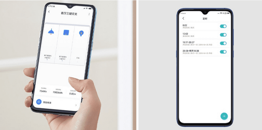Управление настенным выключателем Xiaomi Aqara Smart Wall Switch D1 