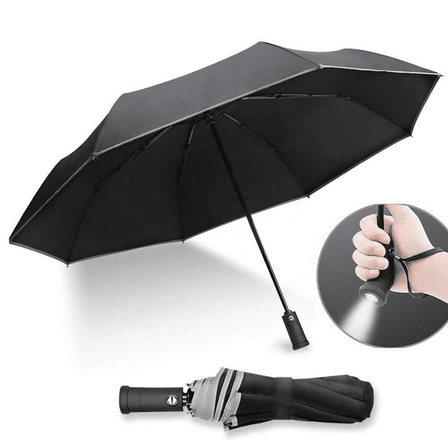 Внешний вид зонта Xiaomi 90 Points Automatic Umbrella with LED Flashlight 