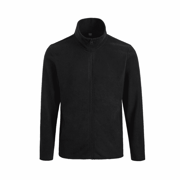 Xiaomi CottonSmith Fleece Zipper Jacket Men's Section (Black) 