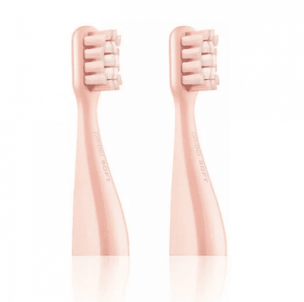 Сменные насадки для зубной щетки Dr.Bei Q3-D04 3 шт. (Pink) RU - 1