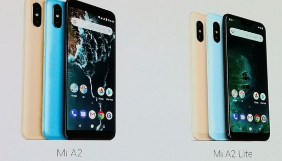 Внешний вид телефонов Сяоми Ми А2 и Ми А2 Лайт Дизайн смартфонов Xiaomi Mi A2 и Xiaomi Mi A2 Lite