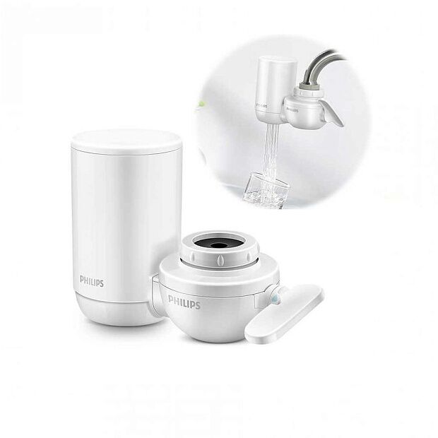 Очиститель воды портативный Philips water purifier CM-300 (White) - 3
